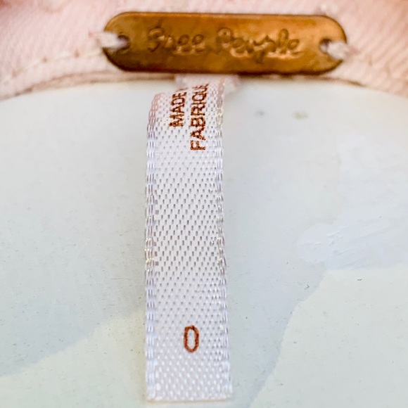 Free People faded denim moto jacket. - Picture 8 of 8